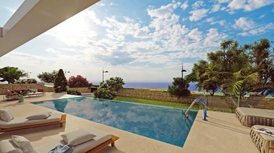 Luxury Homes Overlooking the Endless Blue 